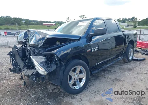 2018 Ram 1500 Express 4X4 5'7 Box from USA, damaged, VIN 1C6RR7KT8JS222764